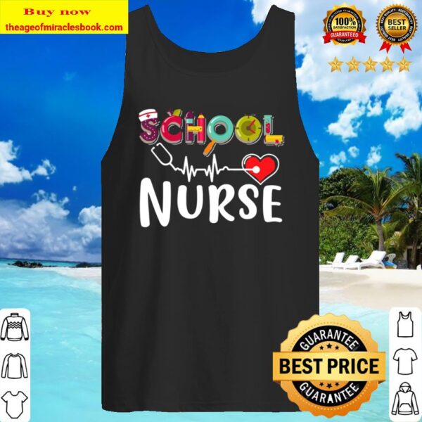 School Nurse Gift Registered Nurse Back To School Nursing Tank Top