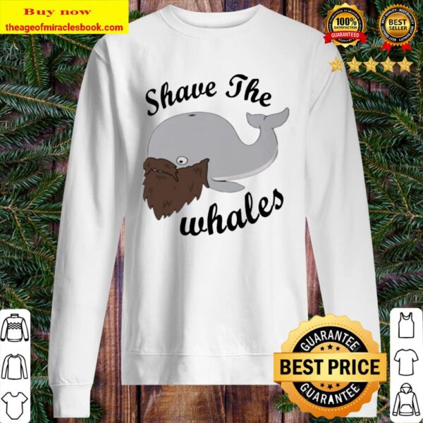 Shave the Whales beard Sweater