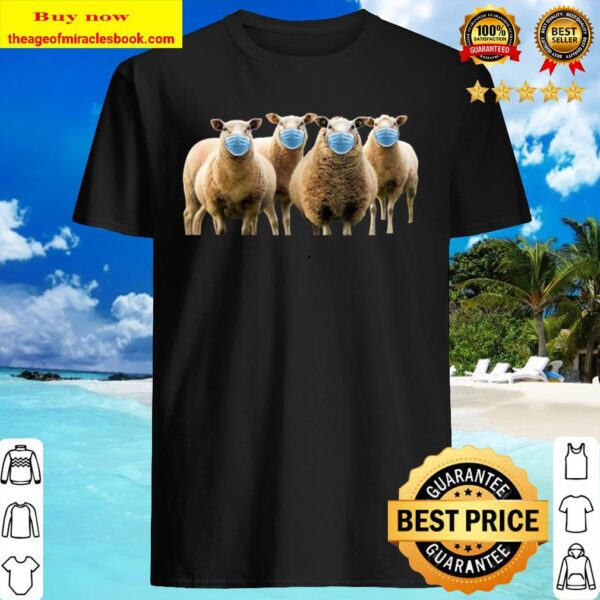 Sheep Wearing Mask Anti-Mask Shirt