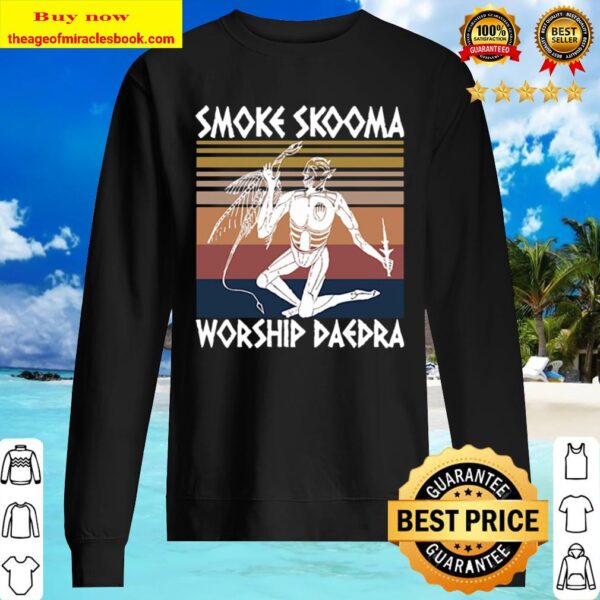 Smoke Skooma Worship Daedra vintage Sweater