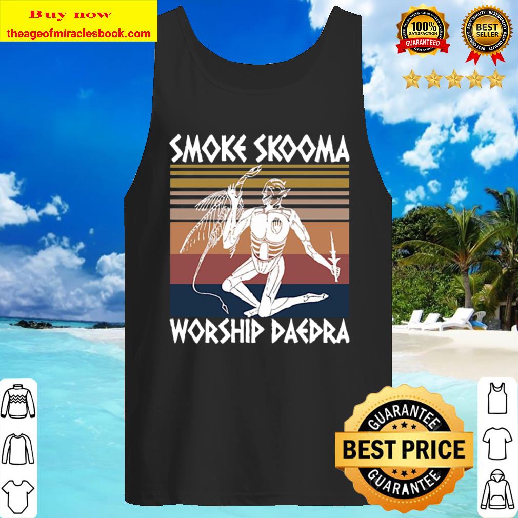 Smoke Skooma Worship Daedra vintage Tank Top