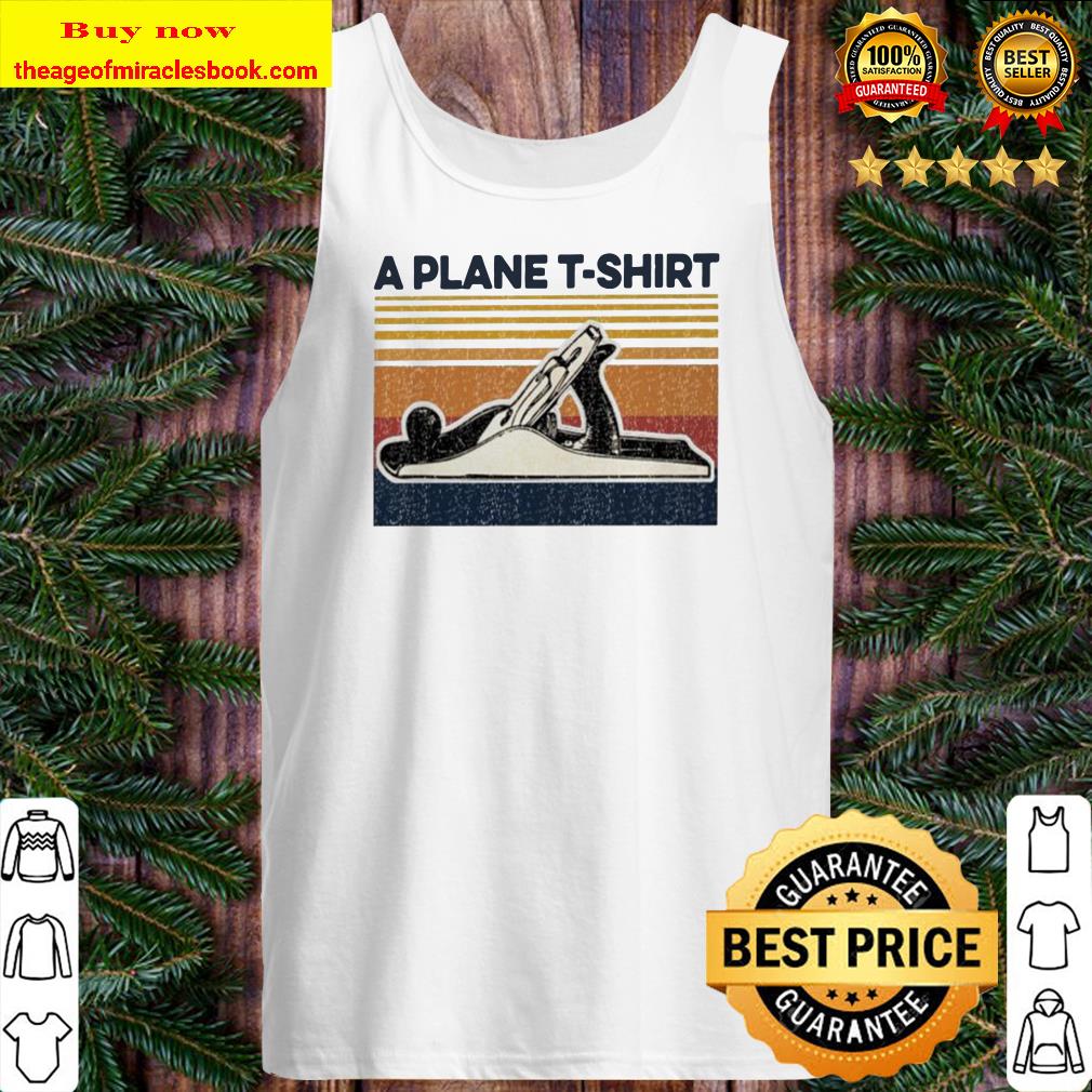 Swimming a plane T-shirt vintage Tank Top