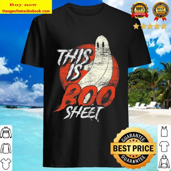 This Is Boo Sheet Ghost Shirt