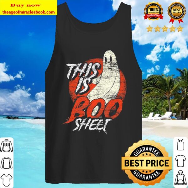 This Is Boo Sheet Ghost Tank Top