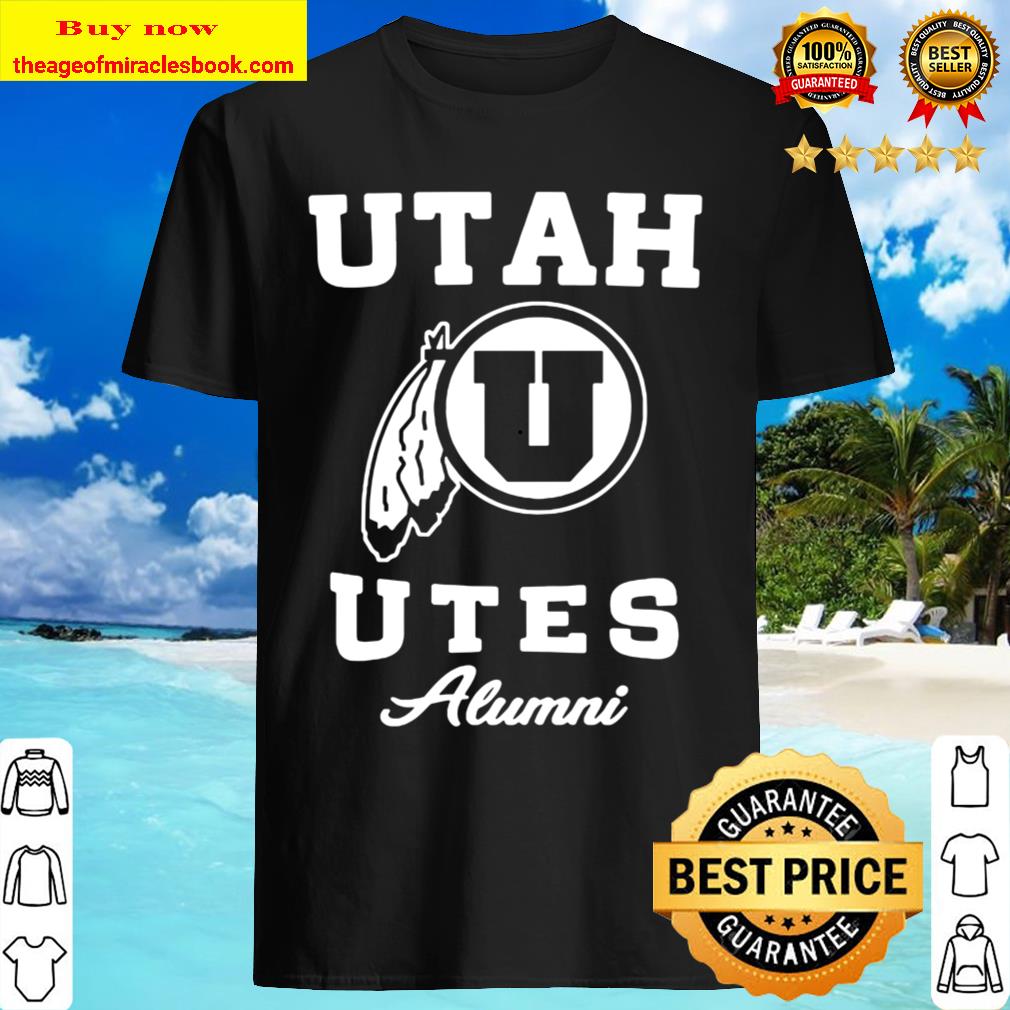 Utah utes alumni logo shirt, hoodie, tank top, sweater