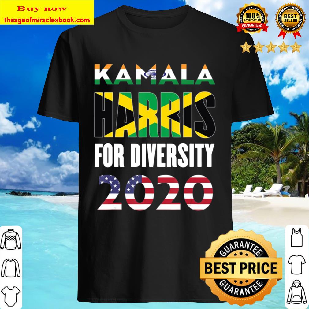 Vice President Kamala Harris India Jamaica Flag Diversity Shirt