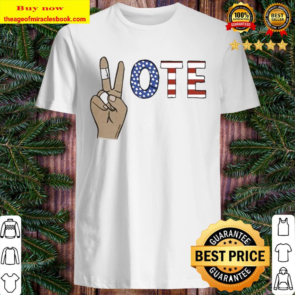Vote Peace Hand American Shirt