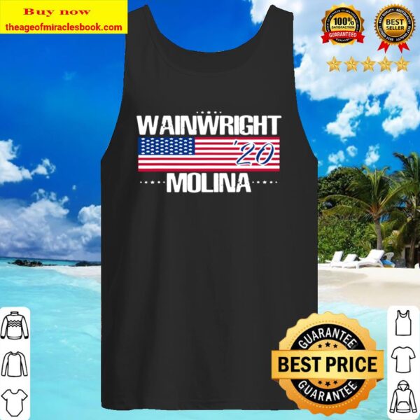 Wainwright Molina 2020 Shirt American Flag sports gift idea Tank Top