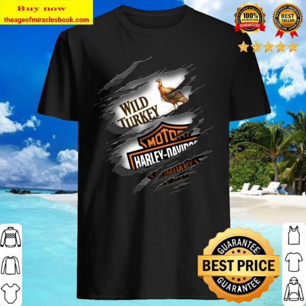 Wild Turkey Motor Harley Davidson Shirt