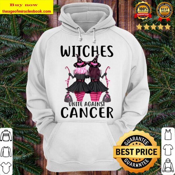 Witches Unite Against Cancer Halloween Hoodie