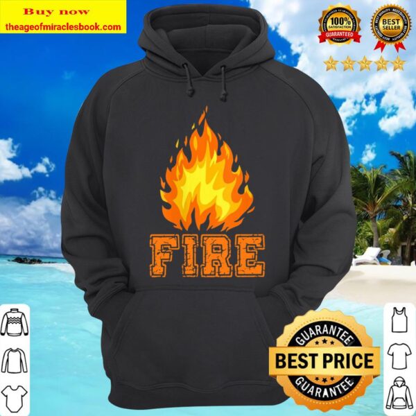 Womens Fire And Ice Matching Halloween Costume For Adults Couples Hoodie