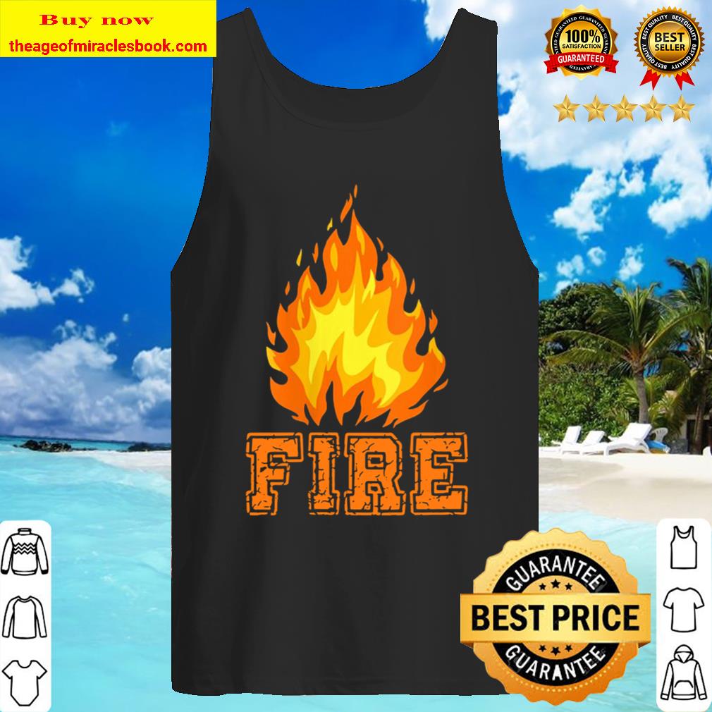 Womens Fire And Ice Matching Halloween Costume For Adults Couples Tank Top