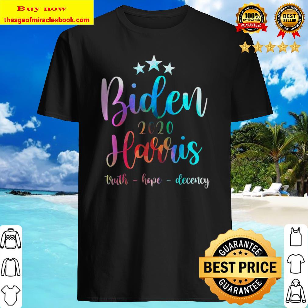 Womens Joe Biden Harris 2020 T-shirt Election for mom and dad gift Shirt