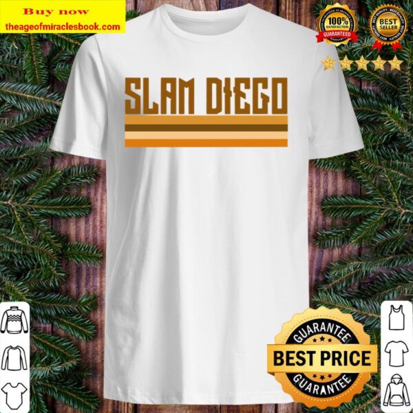 Womens Slam Diego San Diego Souvenir Gift Cali Grand Slam Gift Shirt