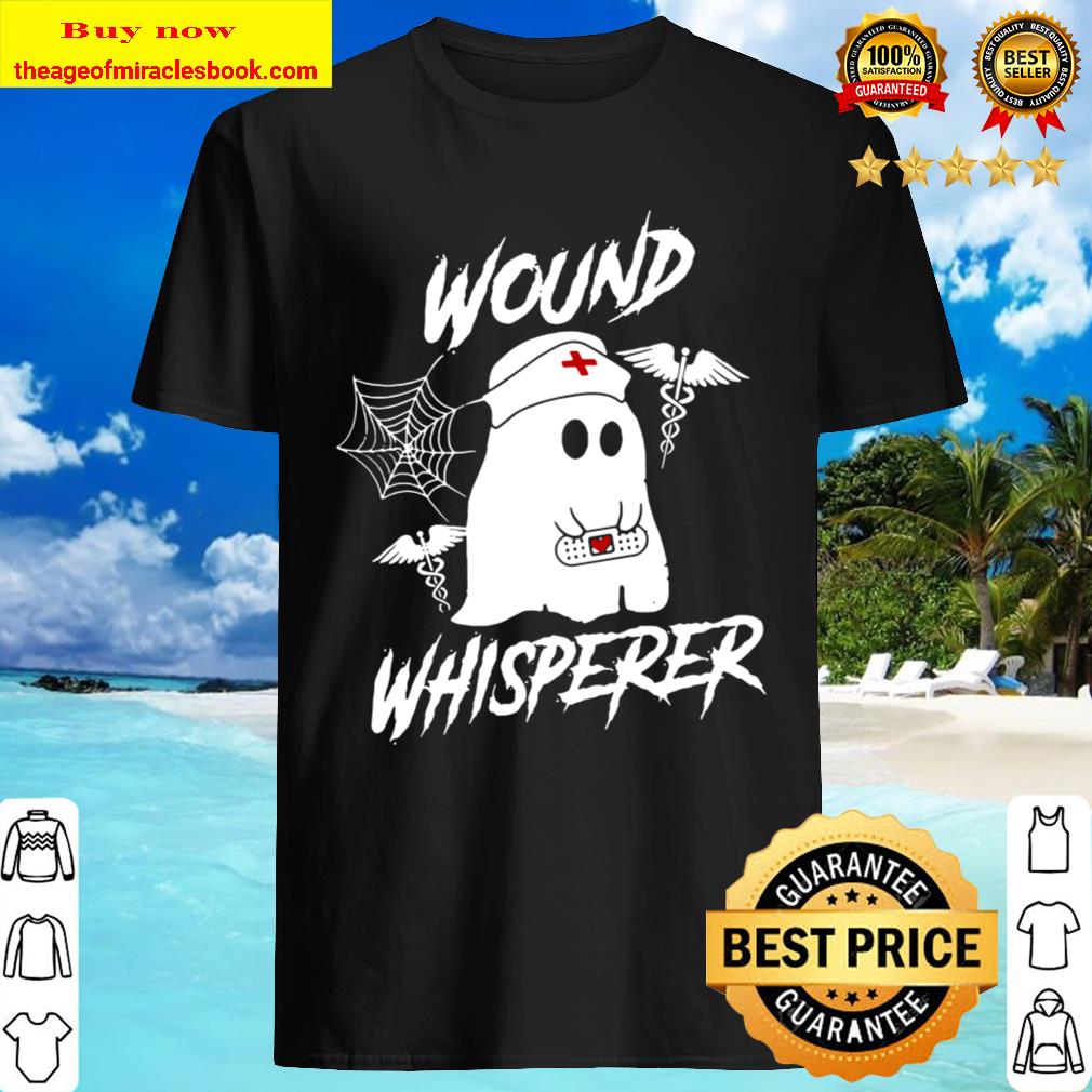 Wound Whisperer Nurse Ghost Halloween Costume Premium Shirt