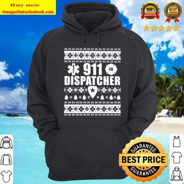911 Dispatcher Christmas Hoodie