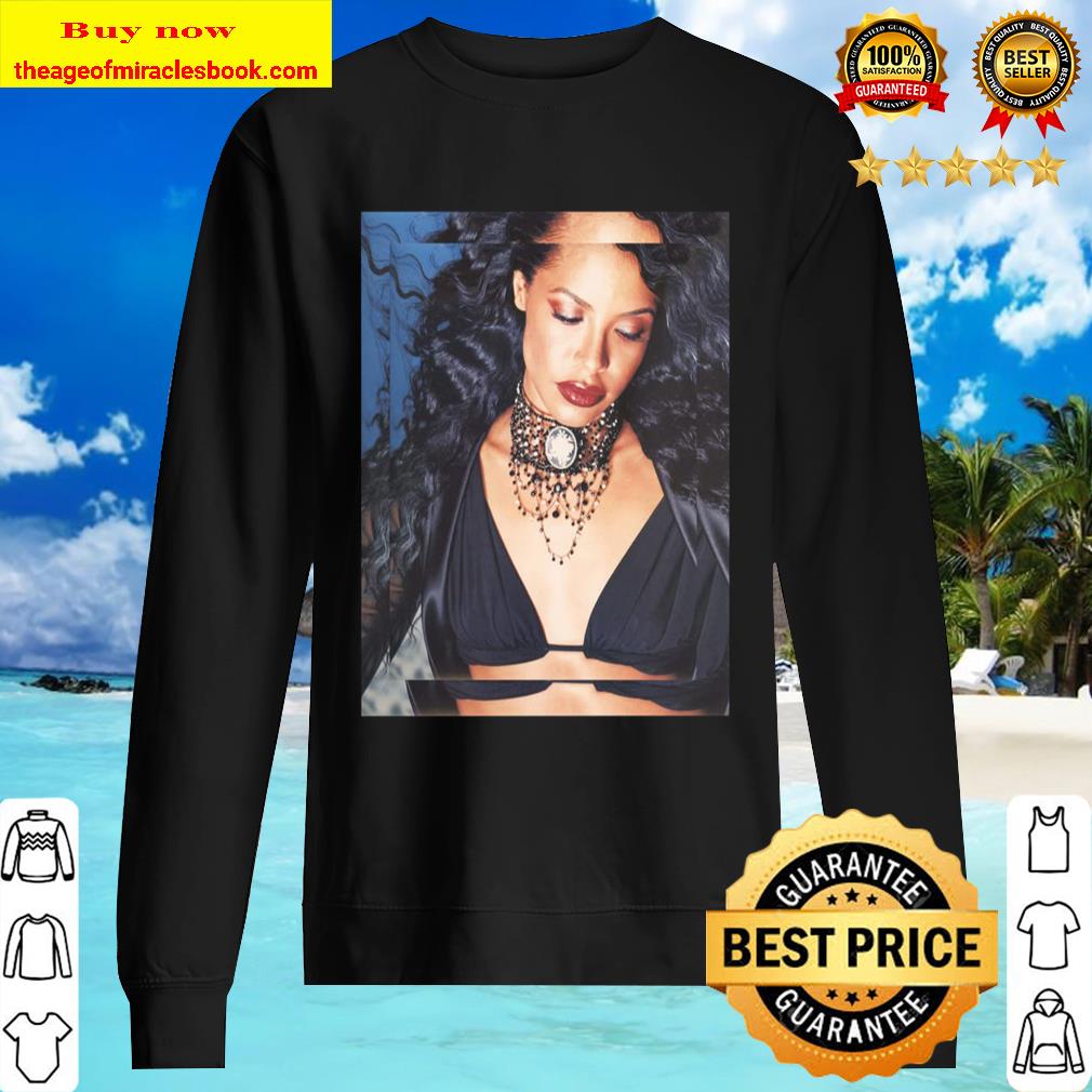 Aaliyah Double Photo Pullover Sweater