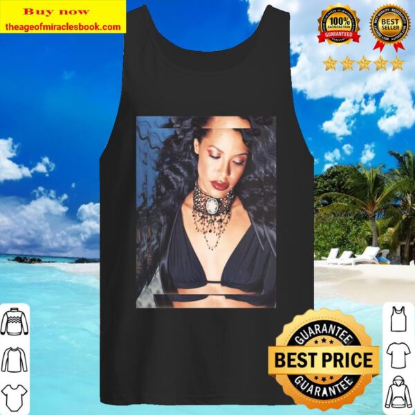 Aaliyah Double Photo Pullover Tank Top
