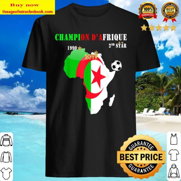 Algeria Team Football soccer africa champions Shirt