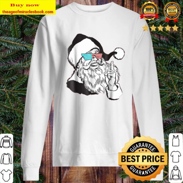 American Santa - Cool Santa Claus Christmas Sweater