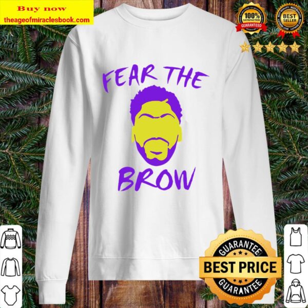 Anthony Davis fear the brow basketball Sweater