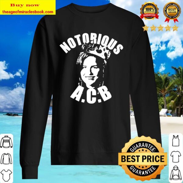 Barrett Supreme Court 2020 Vintage Notorious ACB Amy Coney Sweater