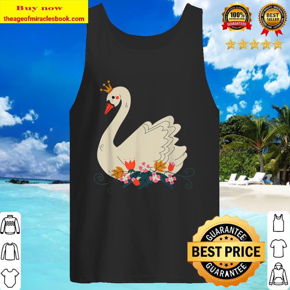 Beautiful and Lovely Swan Tank Top