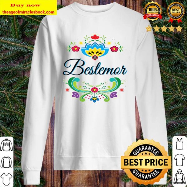Bestemor Norwegian Rosemaling Sweater