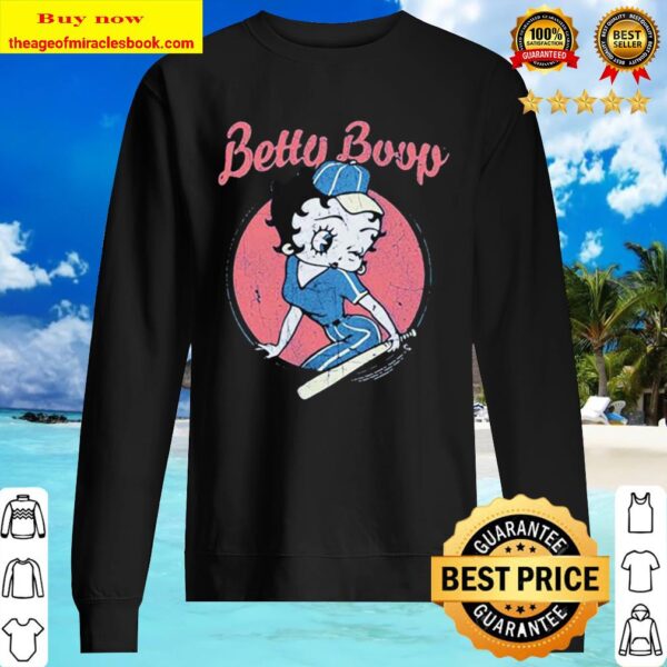 Betty boop baseball vintage Sweater