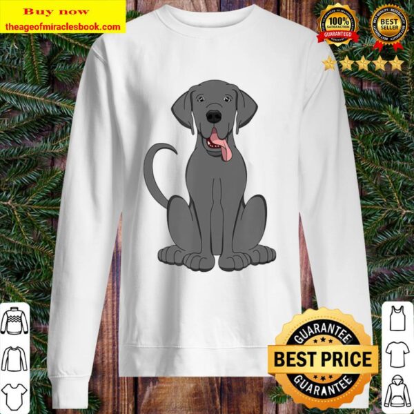 Blue Great Dane Shirt For Men Women Kids Dog Lover Gift Sweater