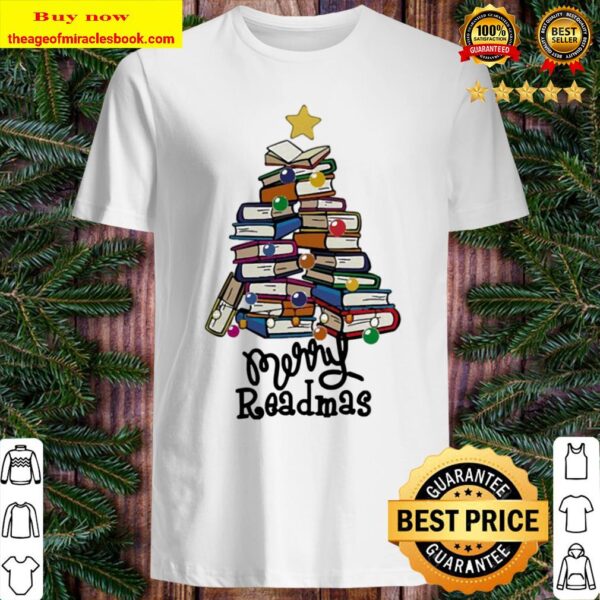 Books Merry Readmas Shirt