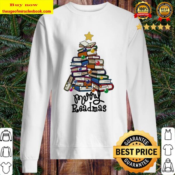 Books Merry Readmas Sweater