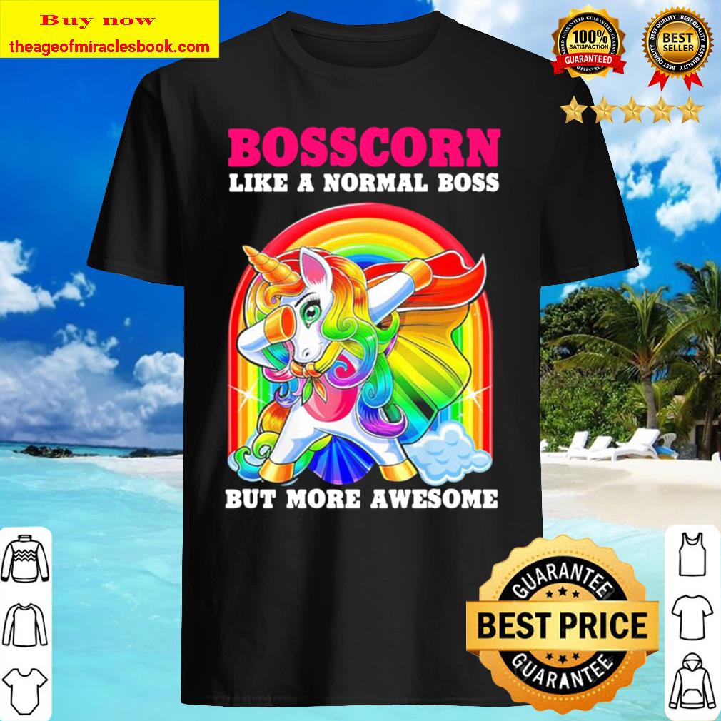 Bosscorn like a normal Boss but more awesome Diamond pride Shirt