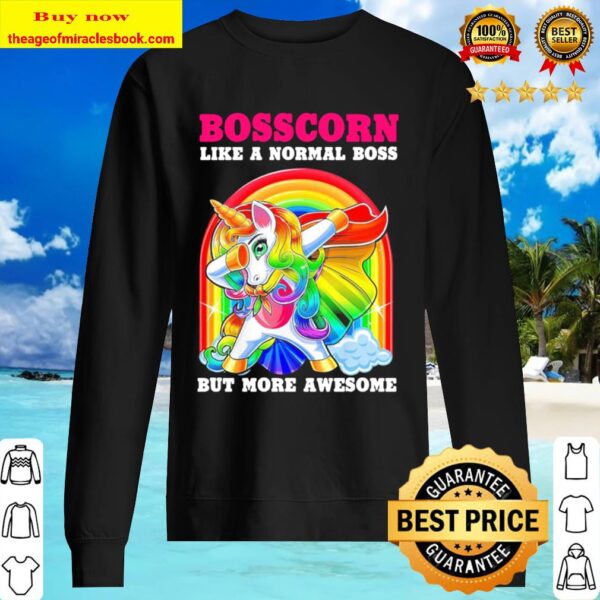 Bosscorn like a normal Boss but more awesome Diamond pride Sweater