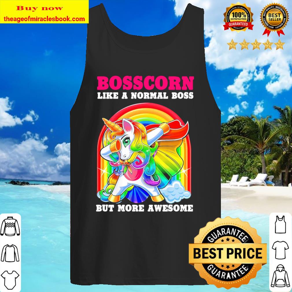 Bosscorn like a normal Boss but more awesome Diamond pride Tank Top