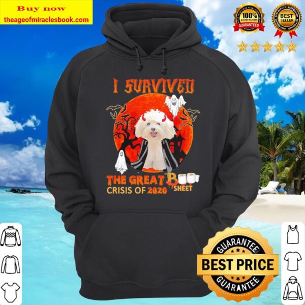 Chi-Poo I survived The great Book Sheet crisis of 2020 Halloween Hoodie
