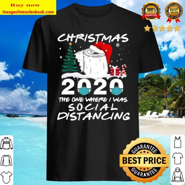 Christmas 2020 Mask Social Distancing Shirt