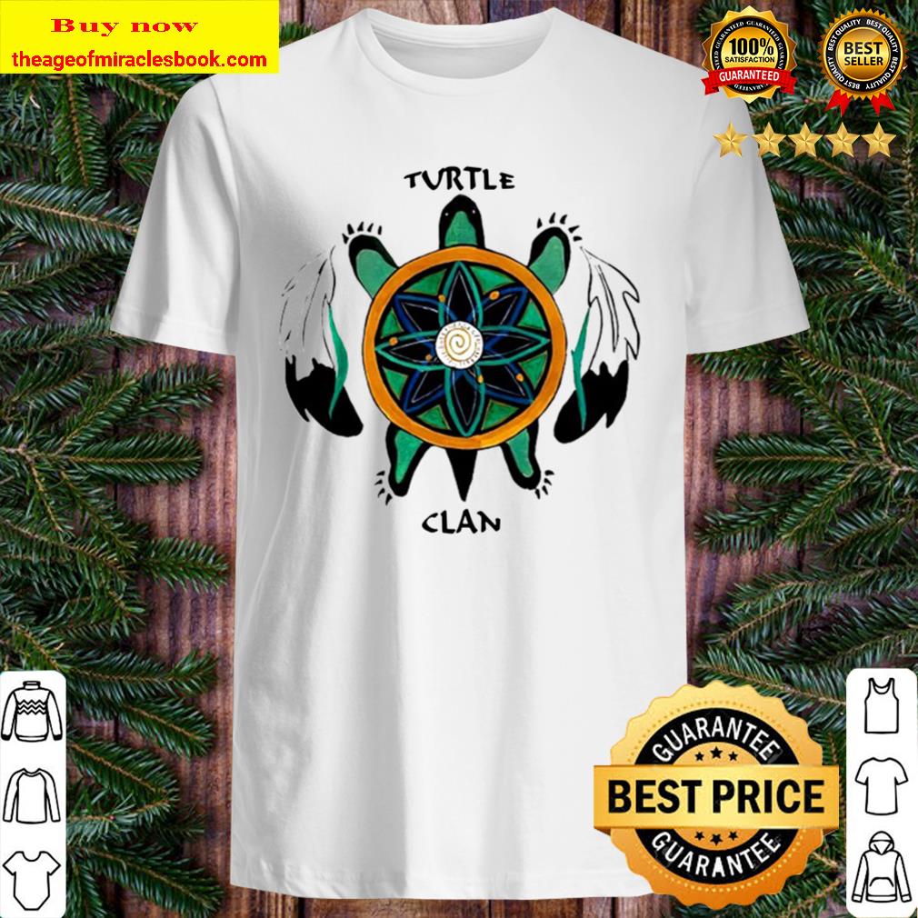 Clan Native American Oneida Turtle Shirt