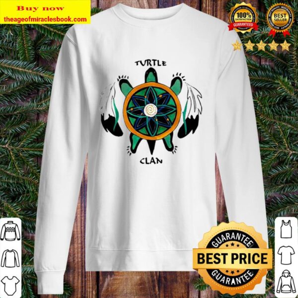 Clan Native American Oneida Turtle Sweater