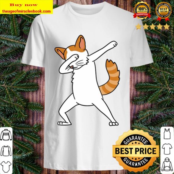 Dabbing Turkish Van Cat Dab Dance Funny Pet Gift Shirt
