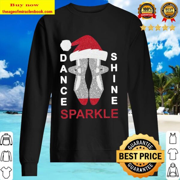 Dance Shine Sparkle Merry Christmas Sweater