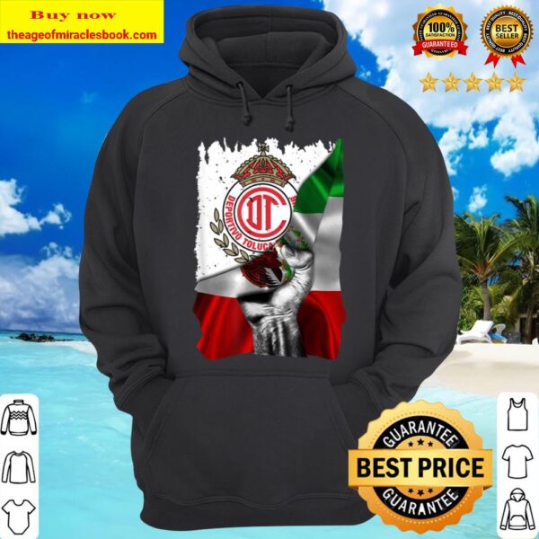 FC Toluca Flag USA Football Club Orgullo Mexicano Hoodie
