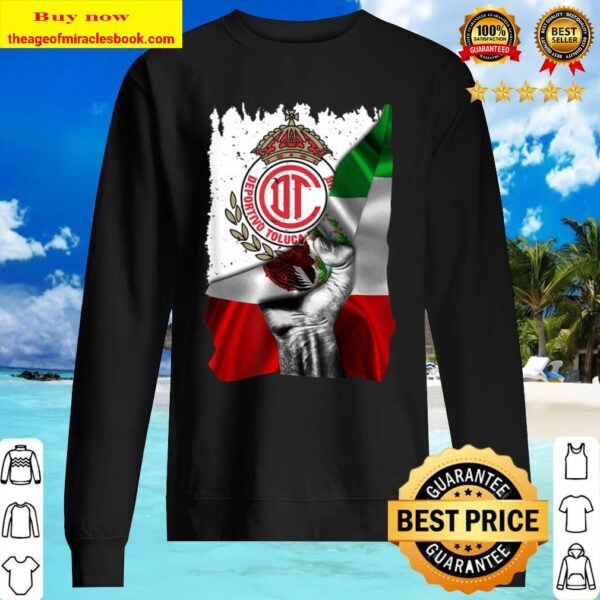 FC Toluca Flag USA Football Club Orgullo Mexicano Sweater