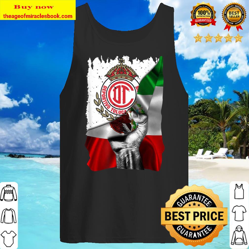 FC Toluca Flag USA Football Club Orgullo Mexicano Tank Top
