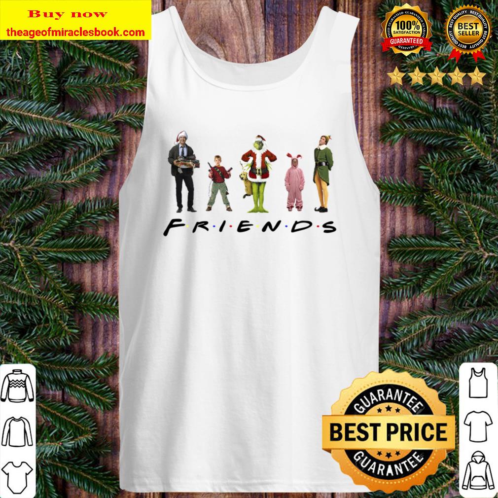 Friends Christmas Shirt, Friends Shirt, Grinch, Clark Griswold, Buddy Tank Top