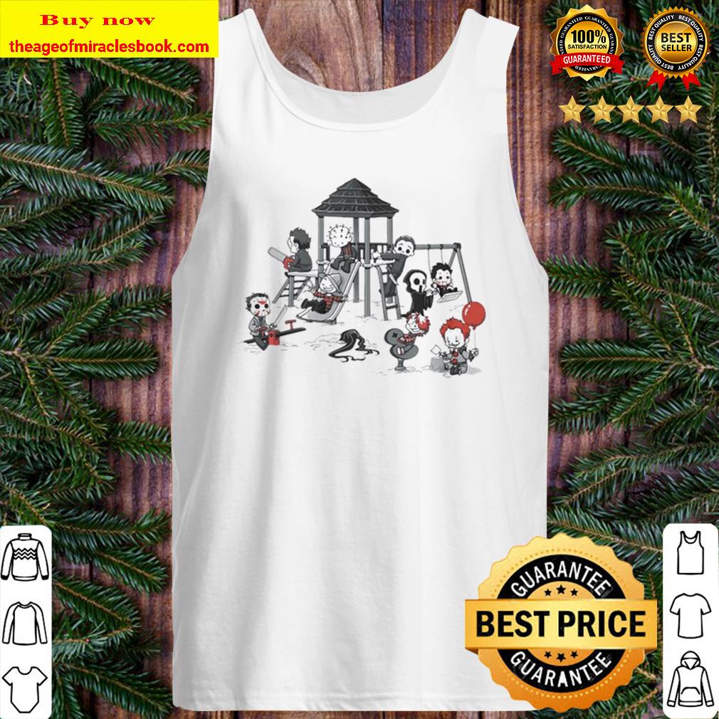 Friends Horror Movie Creepy Halloween Tank Top