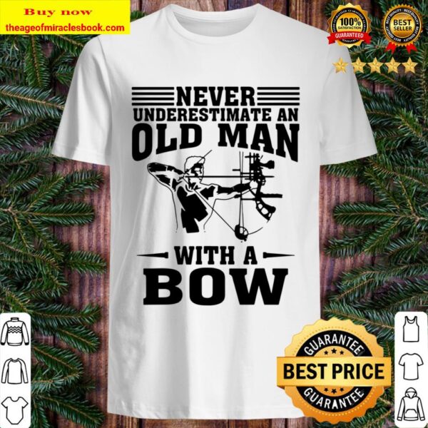 Funny Archery For Deer Bow Hunter Grandpa Hunting Shirt