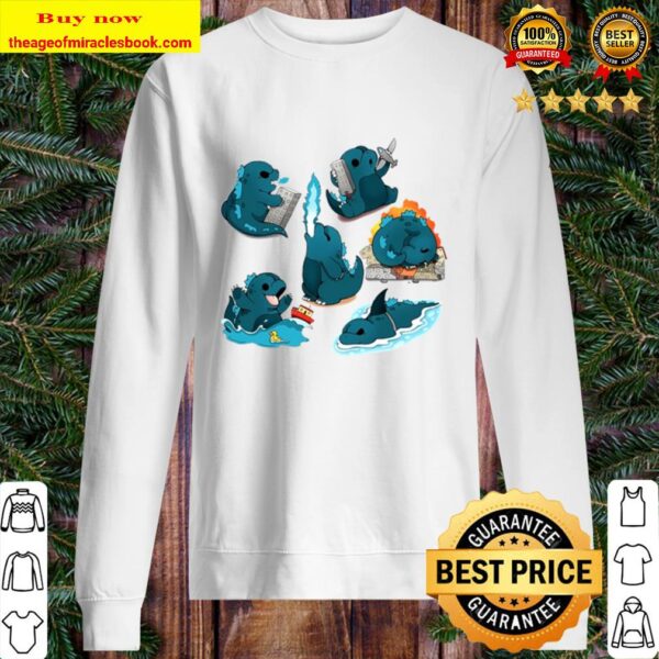 Godzilla Cute Chibi Sweater
