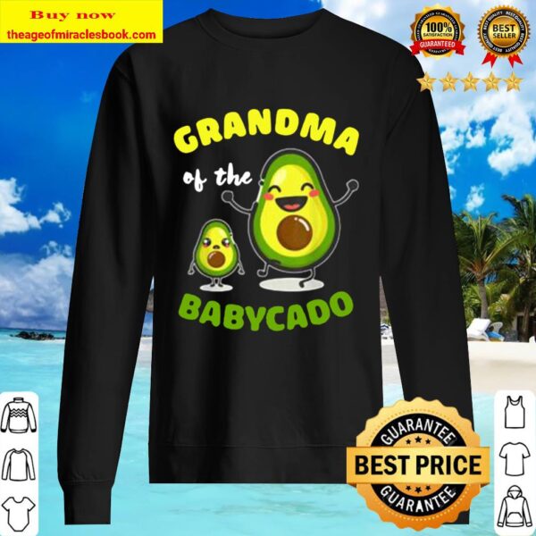 Grandma Of The Babycado Avocado Family Matching Sweater