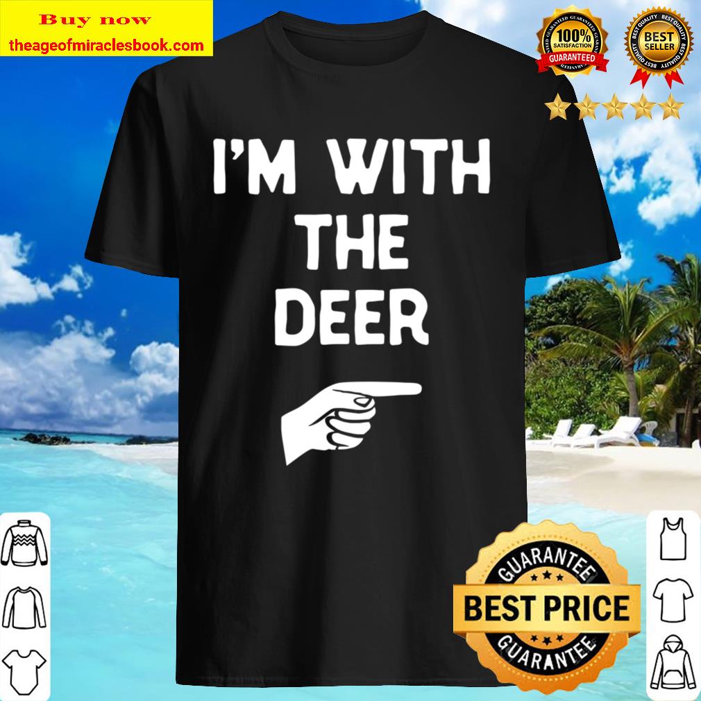 I’m With The Deer Costume Halloween Matching Shirt, Hoodie, Tank top, Sweater